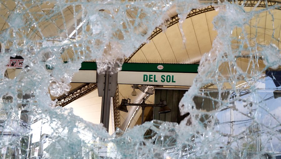 Corte confirma prisión preventiva para imputado por vandalizar la estación El Sol del Metro