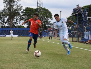 La Roja sub-15 fue goleada por Argentina en Sudamericano de Paraguay