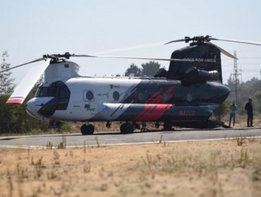 En Valparaíso lanzan Campaña Nacional de Prevención de Incendios Forestales y presentan moderno helicóptero Chinook