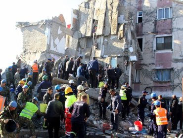 Finalizan labores de búsqueda de posibles sobrevivientes del terremoto en Albania