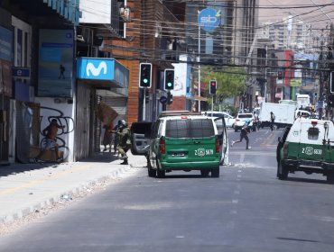 Tres detenidos por el saqueo e incendio de sucursal del BCI en Iquique