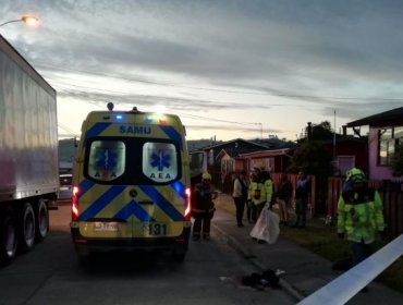 Confirman femicidio: Mujer fallece tras ser golpeada y herida con objeto cortopunzante en Quellón