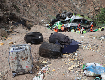 Servicio Médico Legal confirma que fueron 21 las víctimas fatales de accidente de bus en ruta de Taltal