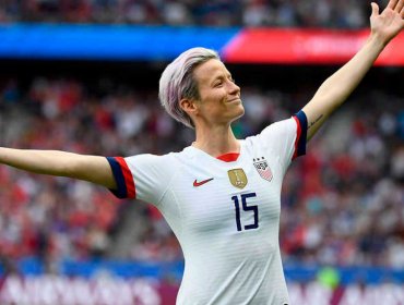 La estadounidense Megan Rapinoe se quedó con el Balón de Oro femenino 2019