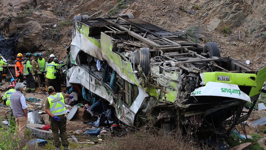 Accidente de bus en ruta de Taltal deja 23 fallecidos: se investiga error humano y falla mecánica