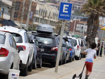 Plan de reactivación turística en Viña del Mar: no habrá cobro por estacionar en el borde costero durante el verano