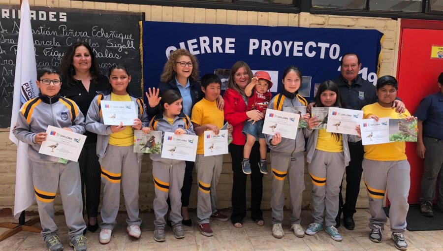 Escolares de Puchuncaví elaboran guía ilustrada de aves del estero de Catapilco para crear conciencia