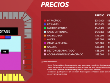 Show de Maroon 5 en Chile cambia escenario y precio de las entradas