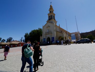 Todos los detalles de cortes de ruta, desvíos y cómo llegar al santuario de Lo Vásquez este fin de semana