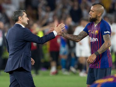 DT de Barcelona por Arturo Vidal: "Es jugador nuestro y estamos contentos con él"