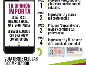 Consulta Ciudadana en Quilpué estará disponible desde el 11 de diciembre vía online y presencial