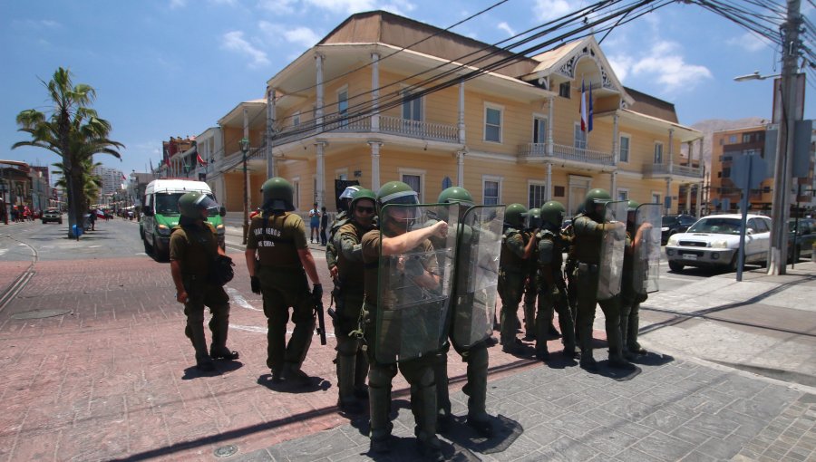 Corte de Iquique rechaza recursos contra Carabineros por uso de balines y gases