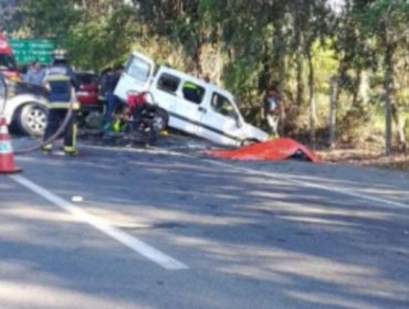 Al menos 5 fallecidos en trágico accidente en Talca: Colisión dejó además varios lesionados