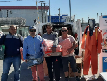 756 pescadores artesanales de Valparaíso y Biobío recibieron trajes de agua con salvavidas de activación automática