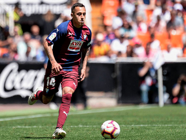 Fabián Orellana recibió duro castigo por su expulsión ante el Getafe por liga española