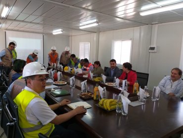 Ministerio de Obras Públicas destaca avances en construcción del primer gran embalse de riego en Petorca