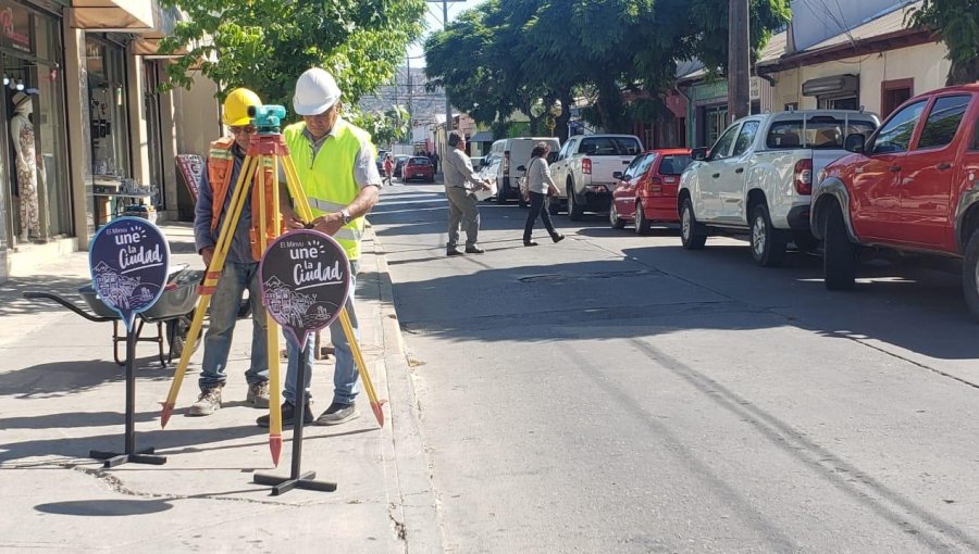 Ministerio de Vivienda inicia obras para mejorar los ejes cívico y comercial de Casablanca