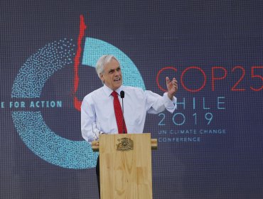 Piñera tras críticas a ministra Schmidt en COP25: "Llegó el tiempo de la acción"