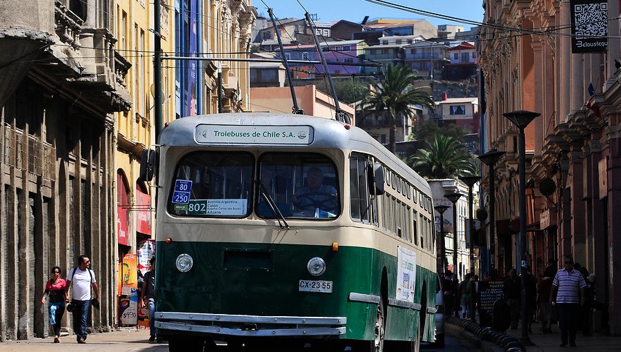 Trolebuses de Valparaíso podrían subsistir mediante un acuerdo con el Ministerio de Transportes