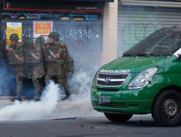 Violenta jornada en Valparaíso concluye con 24 detenidos y 25 policías lesionados