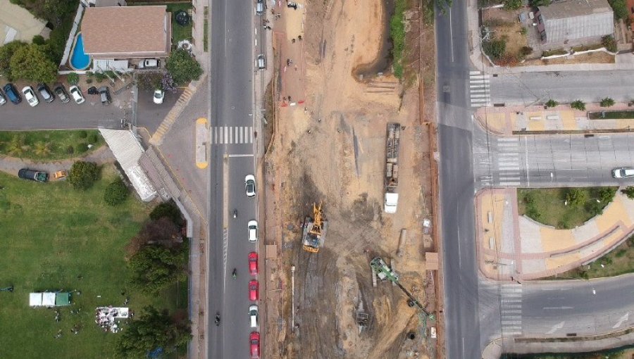 Construcción de los dos puentes sobre el estero de Reñaca registra un 16% de avance