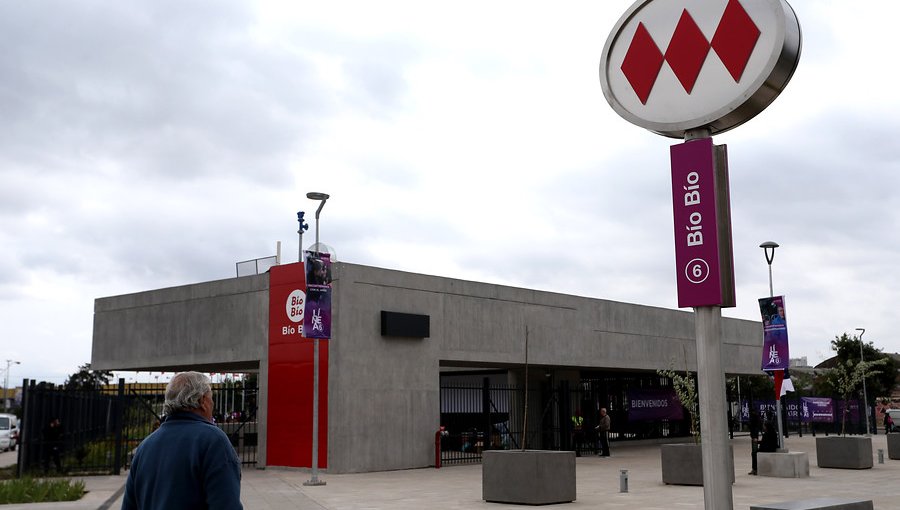 Metro de Santiago reabrirá el próximo lunes la estación Bío Bío de la Línea 6