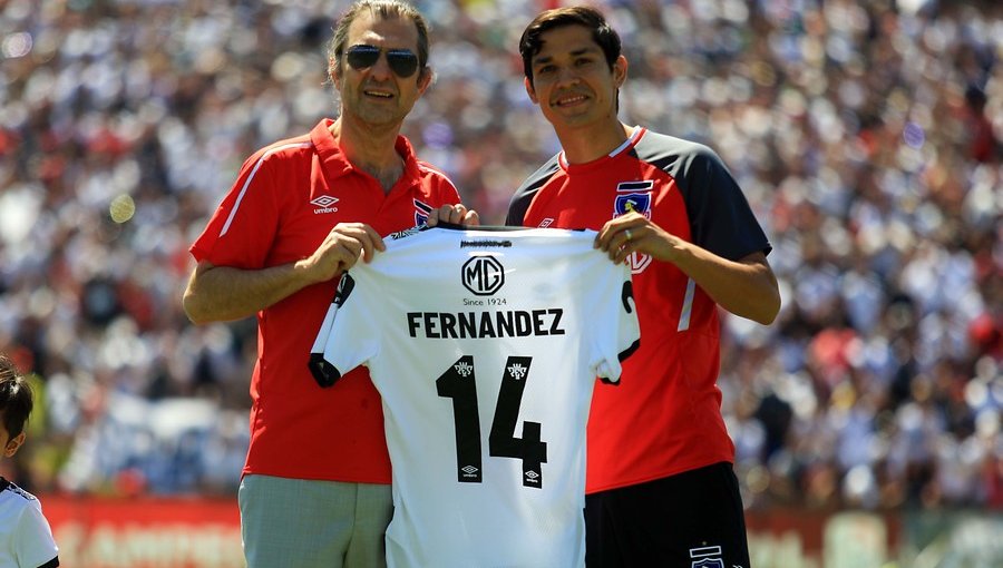 Matías Fernández fue presentado en el Monumental ante unos 10 mil hinchas