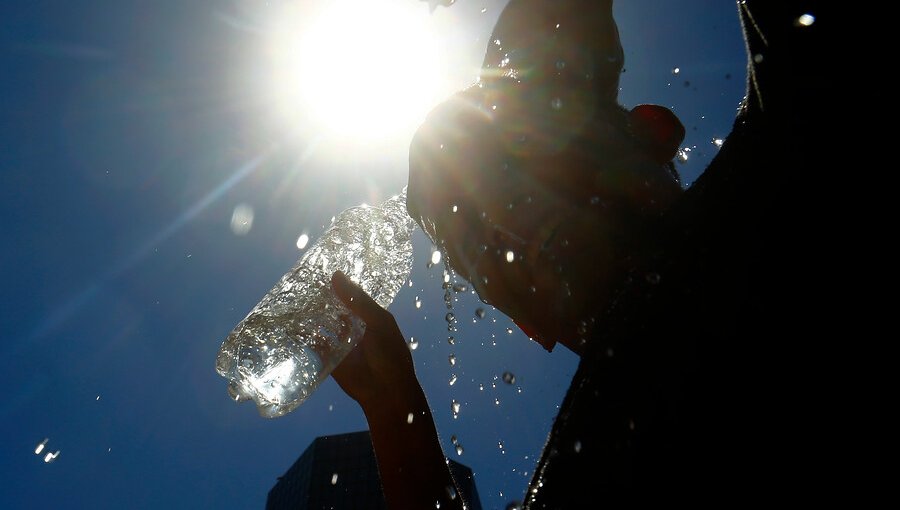 Temperatura llegó a los 36,7º en la capital: la tercera más alta en 107 años