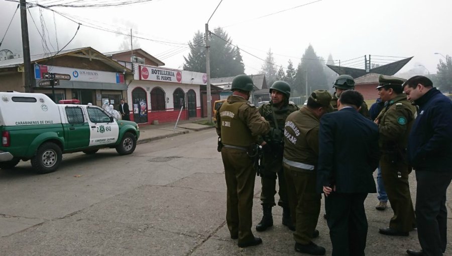 Condenan a más de 20 años de presidio a responsables de violento asalto en caja de compensación de Galvarino