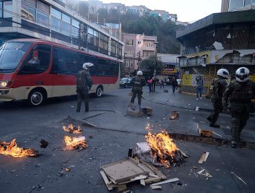 Transporte público del Gran Valparaíso estudia demandar al Estado por días no trabajados debido a marchas