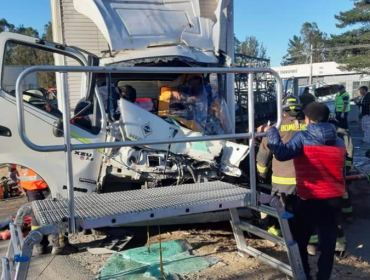 Tramo de la ruta 68 hacia Valparaíso fue habilitado tras ser superado accidente de tránsito