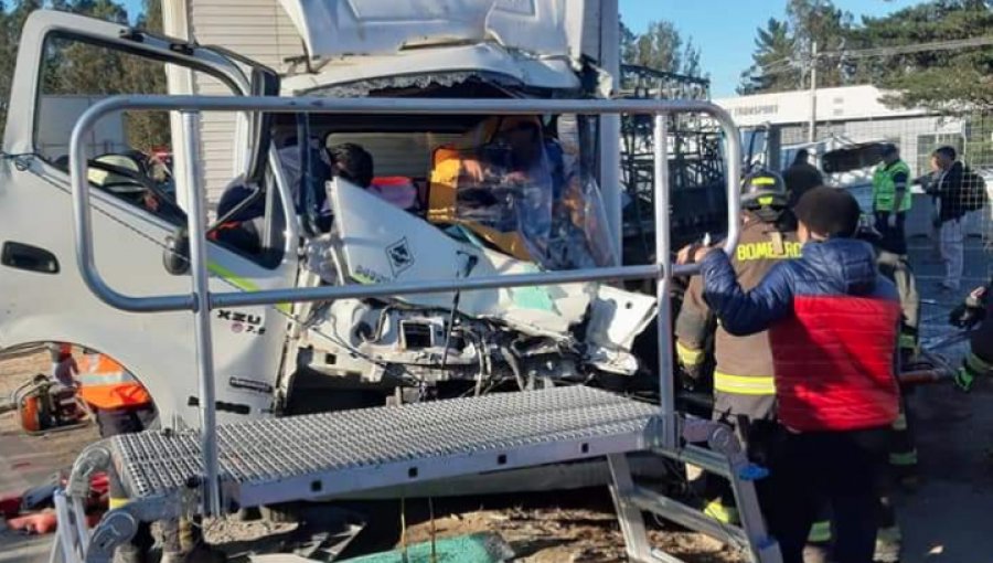 Tramo de la ruta 68 hacia Valparaíso fue habilitado tras ser superado accidente de tránsito