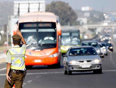 76 mil vehículos saldrán de la región Metropolitana para celebrar Navidad