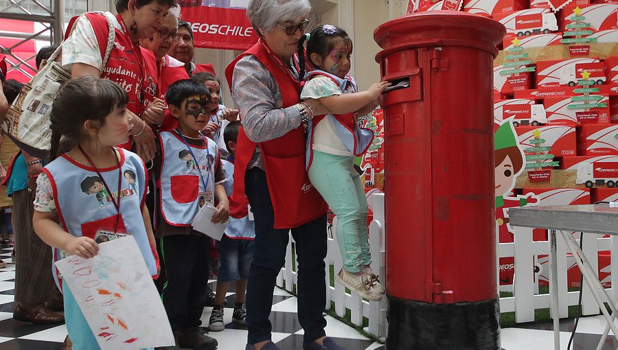 CorreosChile extendió su campaña de Navidad porque sólo se respondieron el 70% de las solicitudes