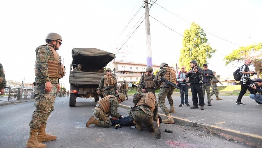 Revocan prisión preventiva a militar que disparó a hombre durante toque de queda en el Biobío