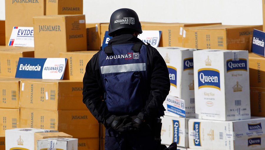 Aduanas incautó más de 14 millones de cajetillas de cigarros durante el 2019