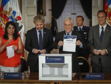 Gobierno firma decreto que habilita la realización del Plebiscito Constitucional de abril de 2020