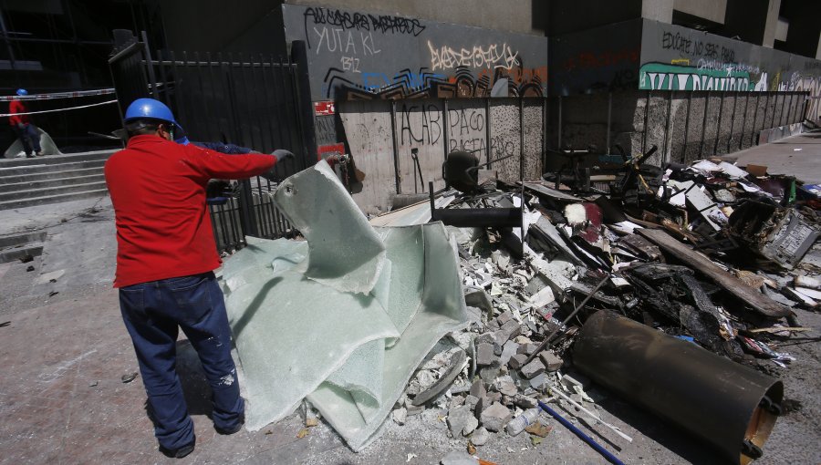 Universidad San Sebastián repara sus instalaciones luego de sufrir ataque incendiario