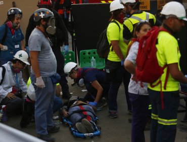 Hombre muere electrocutado durante manifestaciones cercanas a Plaza Italia