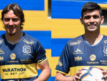 Sebastián Pol y Luis Santelices fueron presentados como refuerzos de Everton