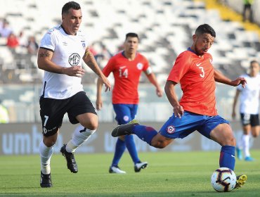 Colo Colo y la 'Roja' Sub 23 animaron un entretenido empate por la 'Noche Alba'