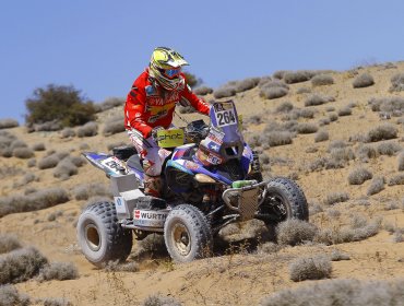 Casale firmó un notable regreso a los quads y ganó la 1era etapa del Dakar