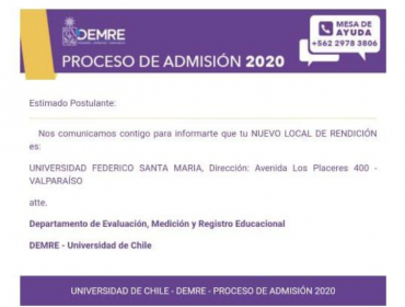 Por toma del liceo Eduardo de la Barra, trasladan PSU a la Universidad Santa María de Valparaíso