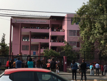 Intento de toma en colegio de Puente Alto termina con cuatro mayores de edad detenidos