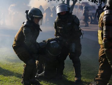 Carabinero habría resultado con lesión ocular tras ataque a subcomisaría de Peñalolén