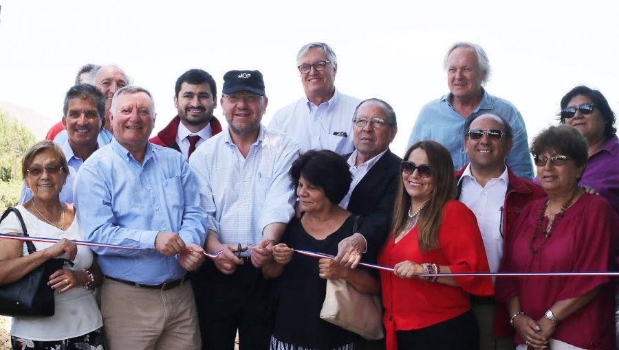 Inauguran tranque de agua para pequeños agricultores de la comuna de Panquehue