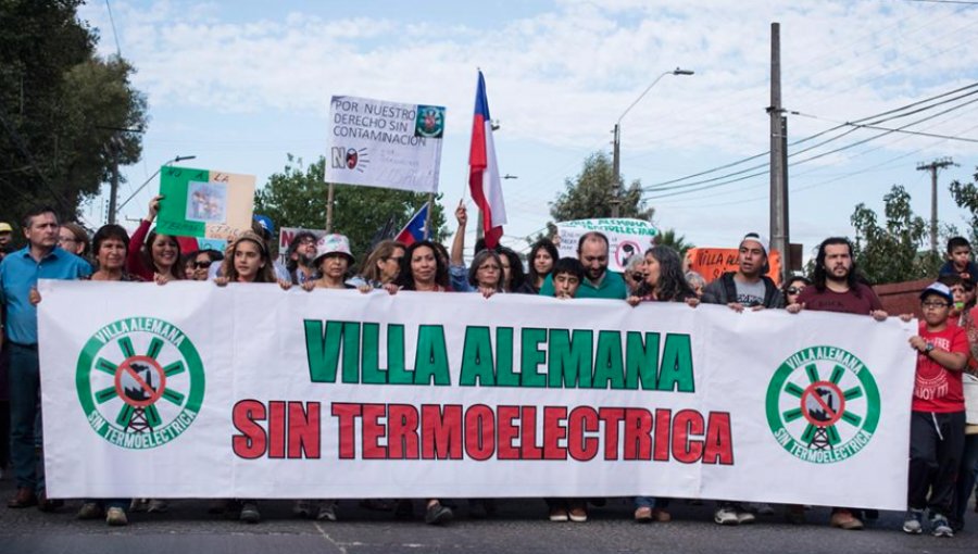 Municipio de Villa Alemana se suma a alegatos contra instalación de termoeléctrica "Los Rulos"