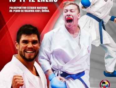 Campeonato Karate 1 Serie A - Santiago 2020 contará con figuras de nivel mundial