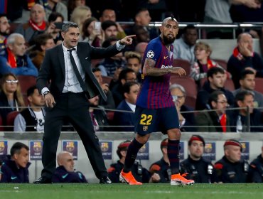 Entrenador de Barcelona por Vidal: "Ya veremos lo que ocurre, pero cuento con él"