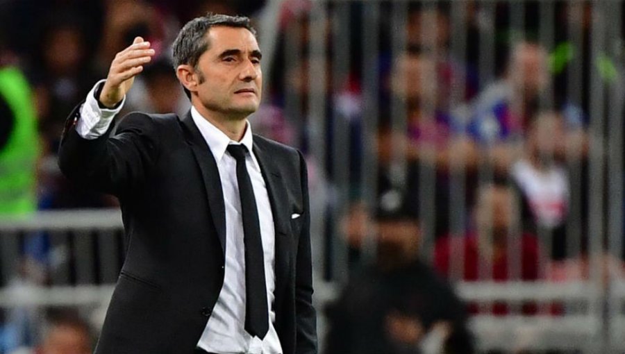 Ernesto Valverde habría sido despedido como director técnico del Barcelona